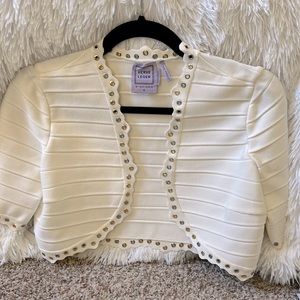 NWT HERVE LEGER BOLERO 100% Authentic. All HL tags still attached.